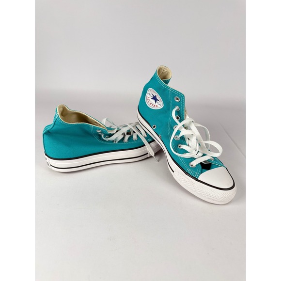 Converse Shoes - Converse Chuck Taylor All Star High Top Teal Sneaker 144801F Mens 6.5 Womens 8.5